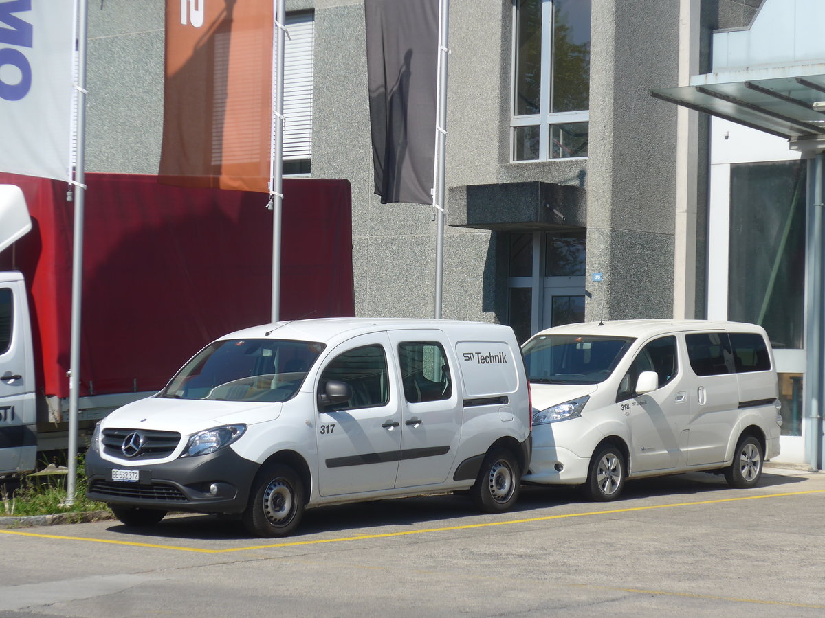 (217'506) - STI - Nr. 317/BE 532'372 - Mercedes am 31. Mai 2020 in Thun, Garage