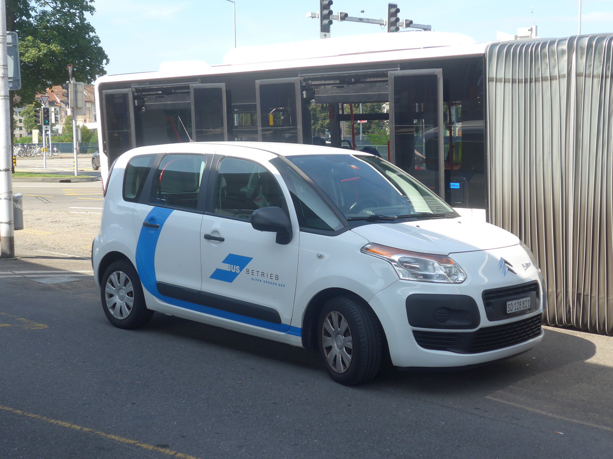 (218'316) - BOGG Wangen b.O. - Nr. 21/SO 128'821 - Citro�n am 4. Juli 2020 beim Bahnhof Olten