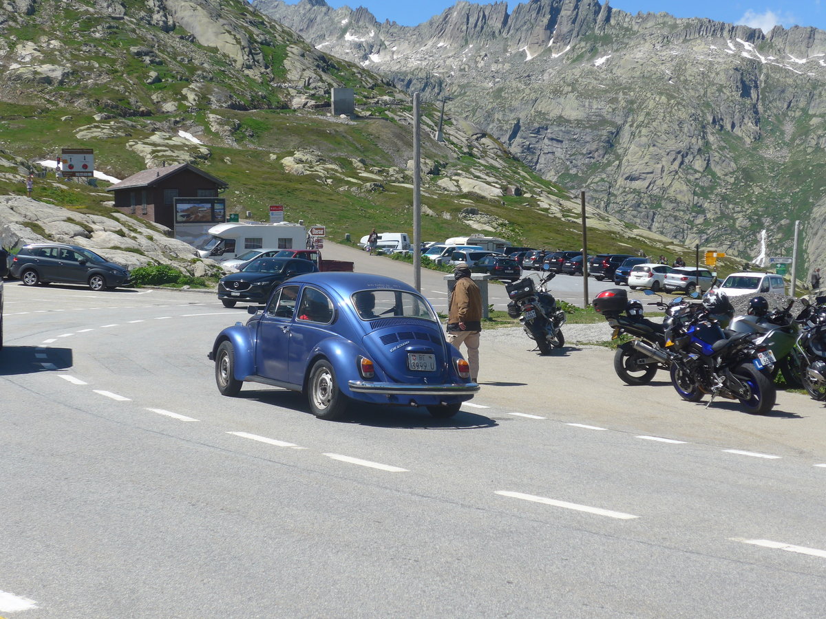 (218'674) - VW-K�fer - BE 3999 U - am 12. Juli 2020 auf dem Grimselpass