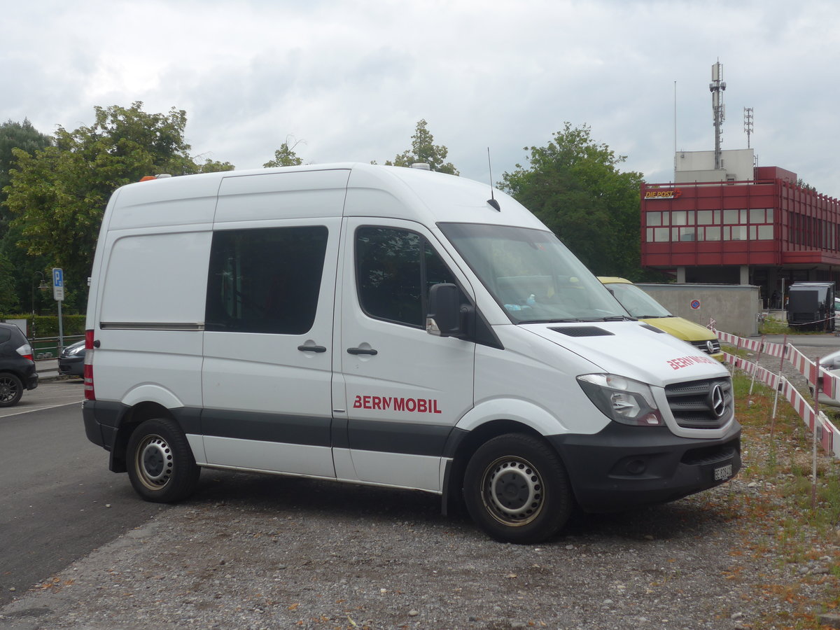 (218'728) - Bernmobil - BE 828'418 - Mercedes am 17. Juli 2020 in Thun, Rosenau