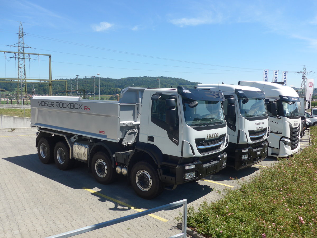 (218'849) - Iveco am 19. Juli 2020 in Hendschiken, Iveco