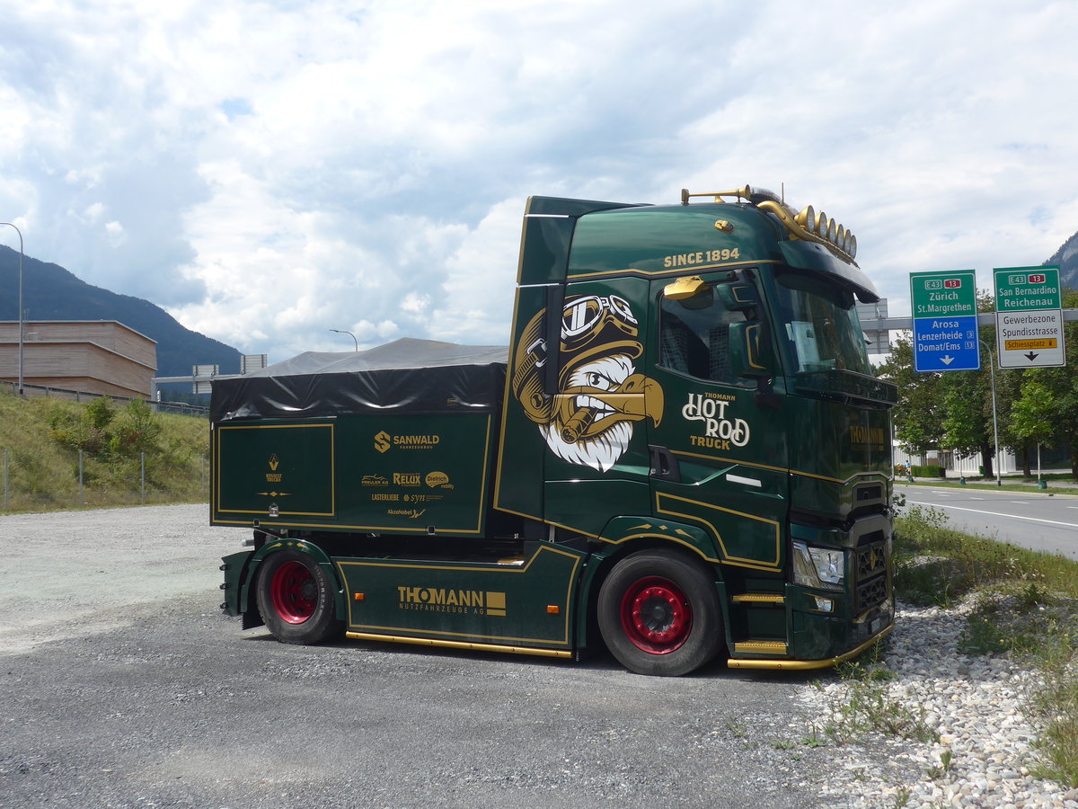 (219'792) - Thomann, Chur - GR 520'001 - Renault am 16. August 2020 in Chur, Sommeraustrasse