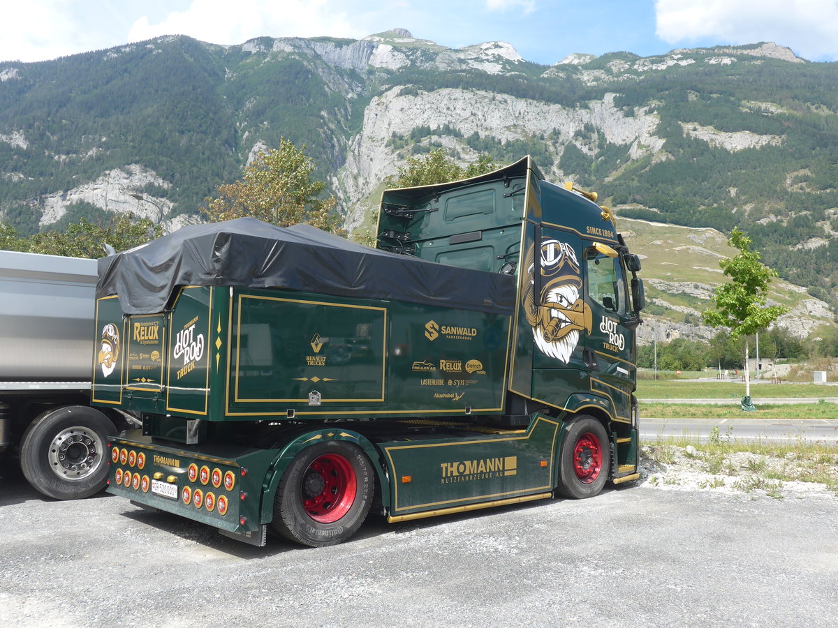 (219'793) - Thomann, Chur - GR 520'001 - Renault am 16. August 2020 in Chur, Sommeraustrasse