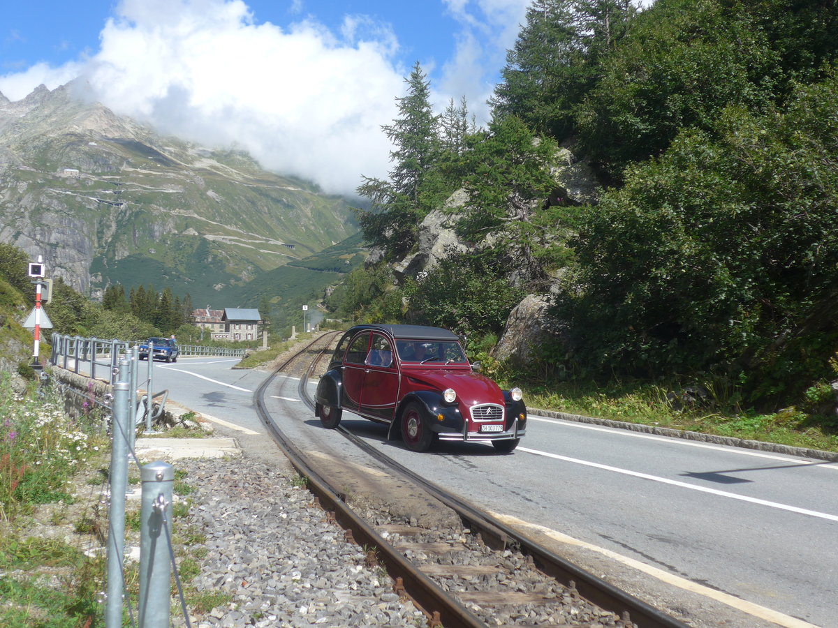 (219'967) - Citro�n - ZH 103'779 - am 22. August 2020 in Gletsch