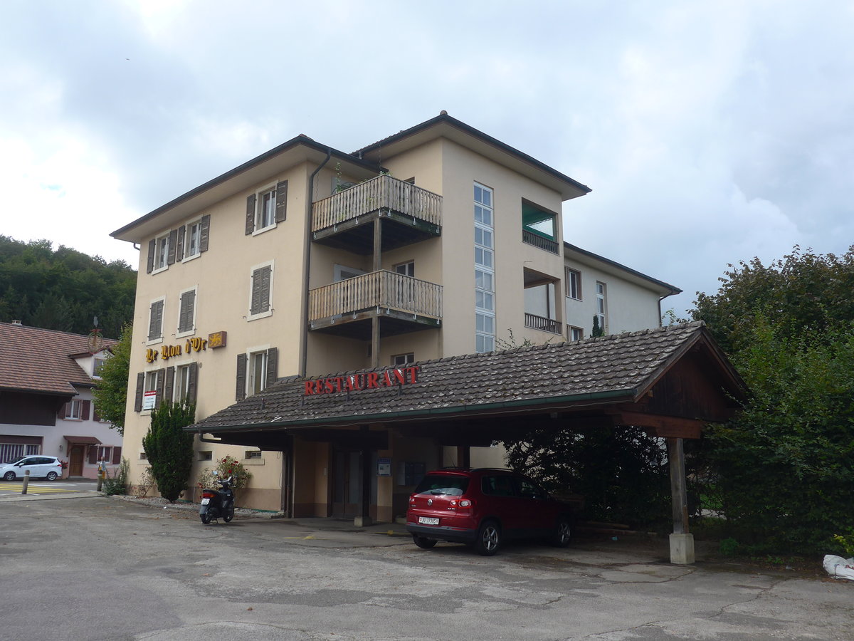 (220'359) - H�tel Le Lion d'Or am 31. August 2020 in Vendlincourt