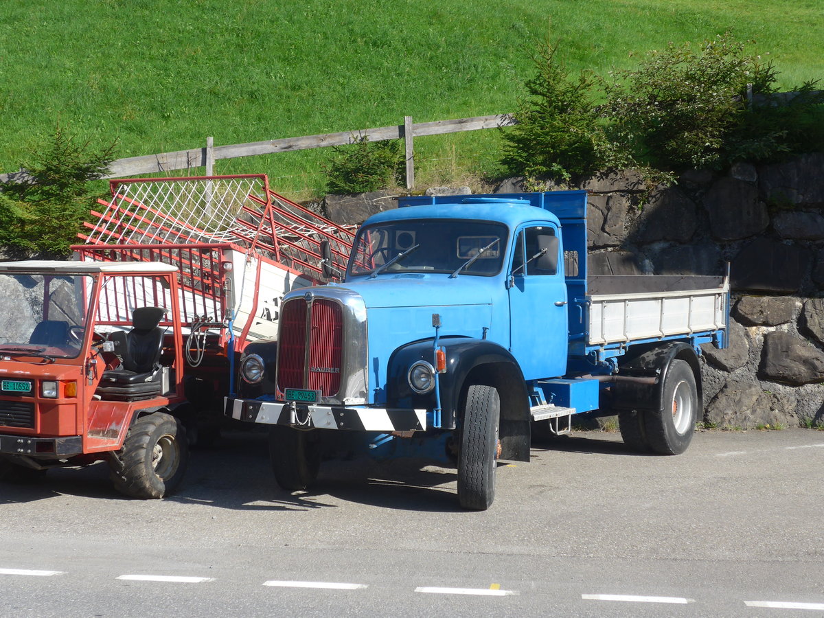 (220'792) - Saurer - BE 29'463 - am 14. September 2020 in Adelboden