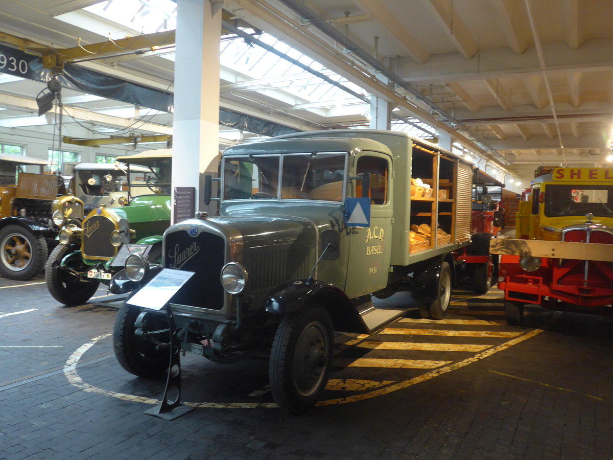 (221'168) - A.C.V., Basel - Nr. 57 - Saurer am 24. September 2020 in Arbon, Saurermuseum