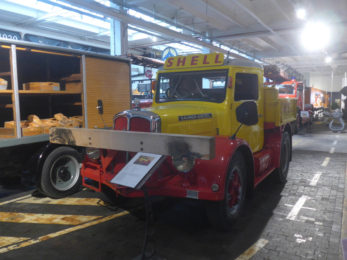 (221'180) - Shell - Saurer am 24. September 2020 in Arbon, Saurermuseum