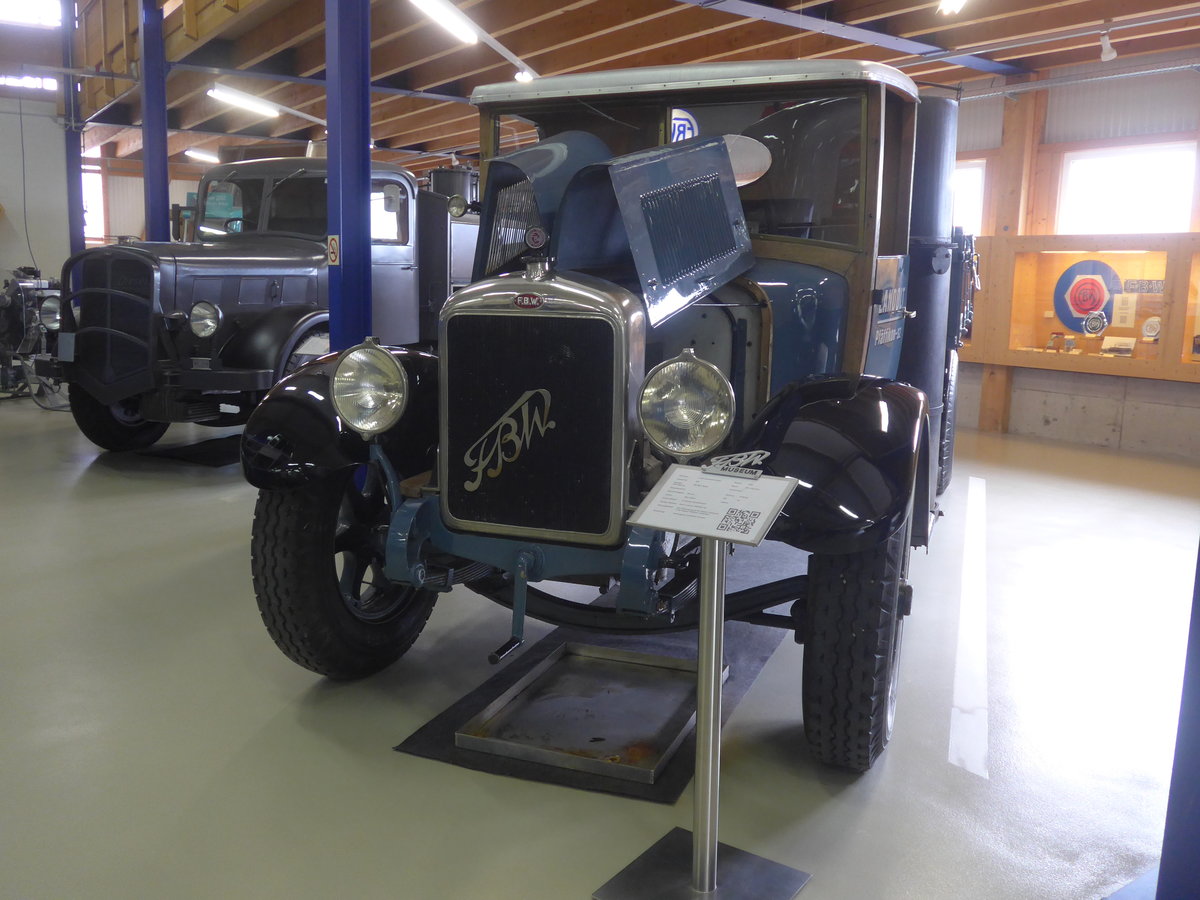 (221'994) - Landolt, Pf�ffikon - FBW am 18. Oktober 2020 in Wetzikon, FBW-Museum