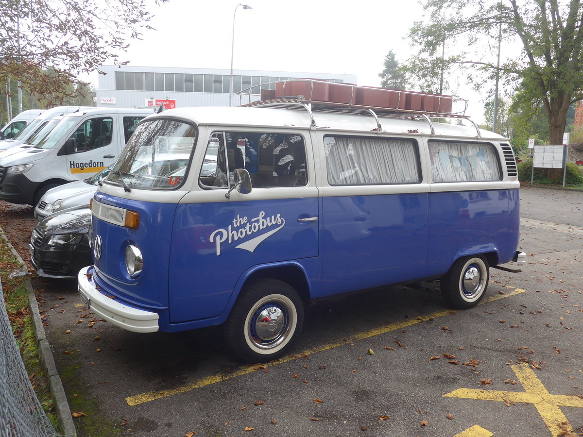 (222'001) - VW-Bus - ZH 655'648 - am 18. Oktober 2020 in Wetzikon