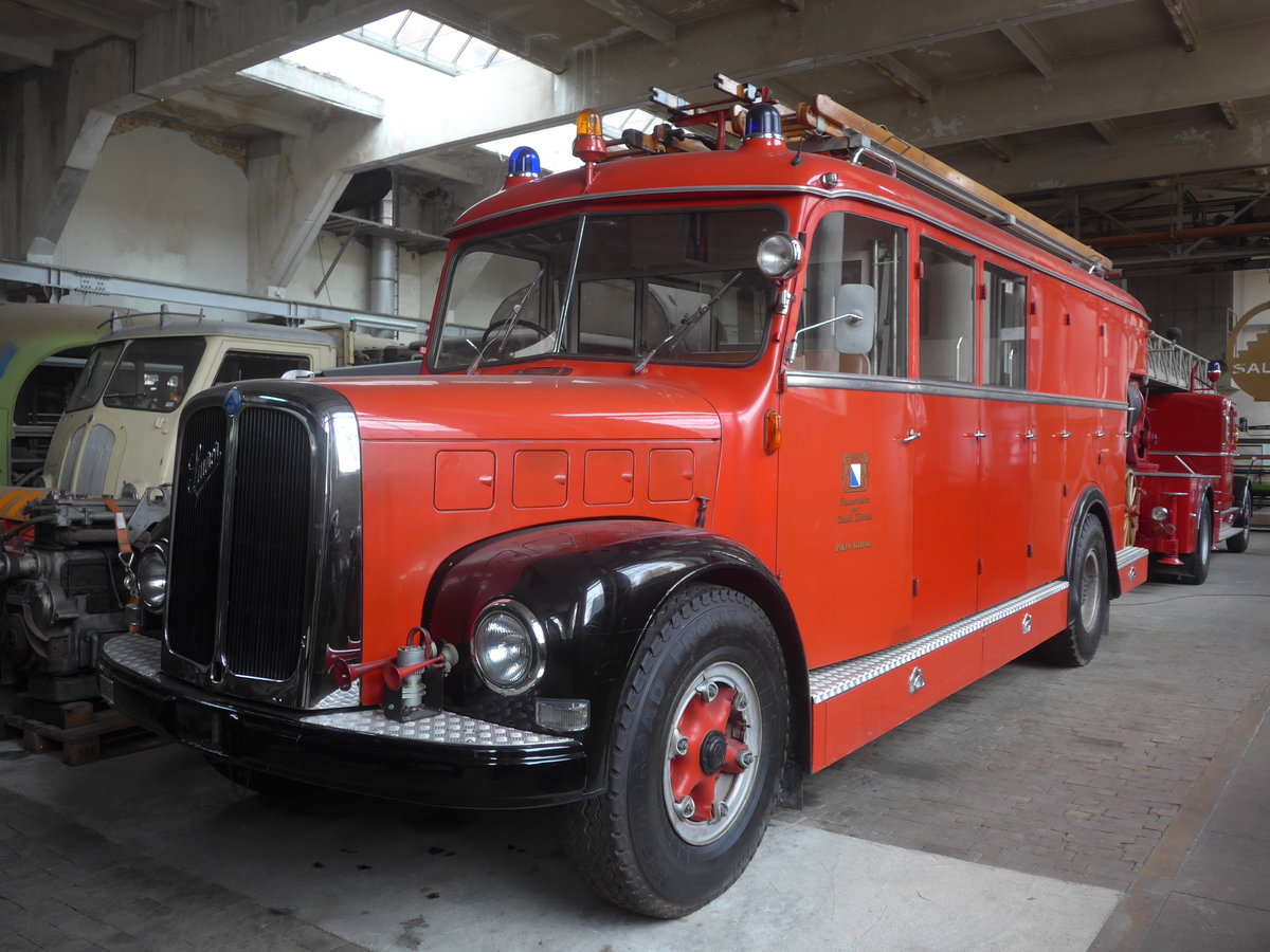 (222'270) - Feuerwehr, Z�rich - Saurer am 21. Oktober 2020 in Arbon, Saurermuseum Depot