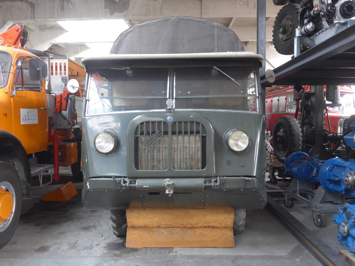 (222'288) - Schweizer Armee - M+2505 - Saurer am 21. Oktober 2020 in Arbon, Saurermuseum Depot