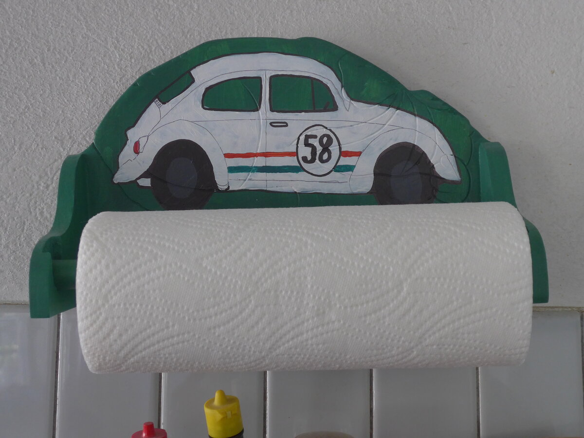 (225'667) - Haushaltrollenhalter mit VW-K�fer Nr. 58 am 30. Mai 2021 in Thun