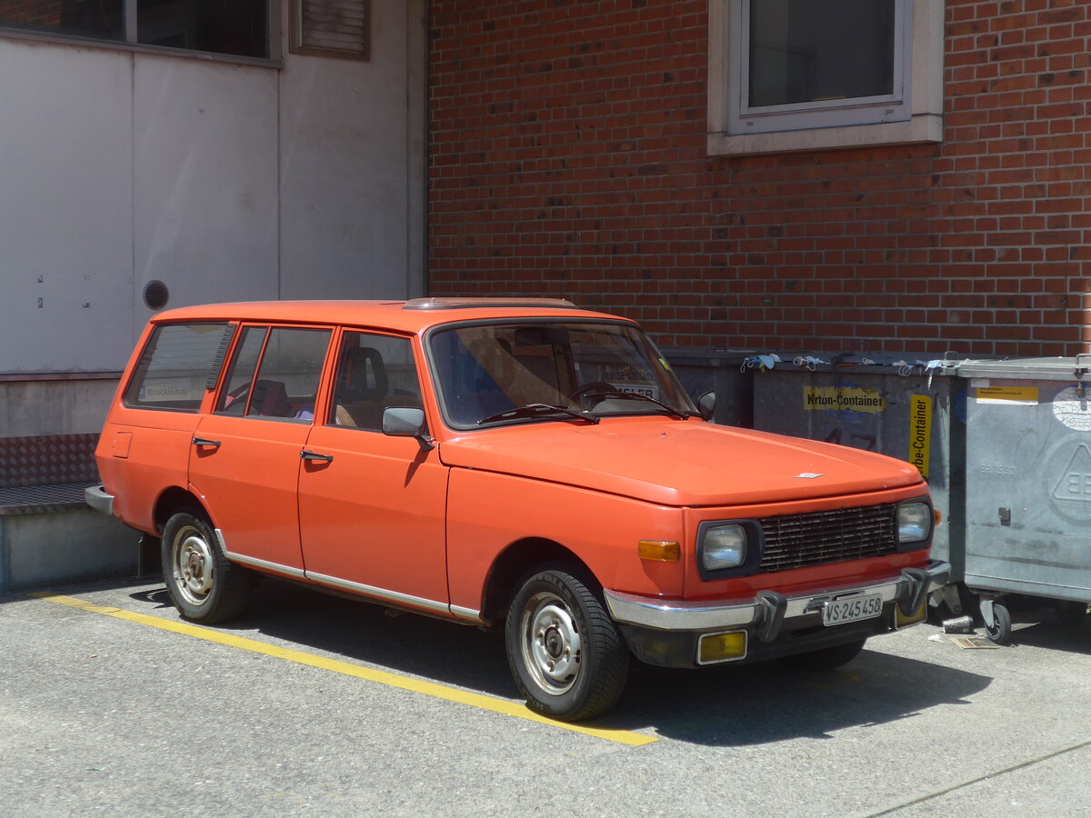 (225'979) - Wartburg - VS 245'458 - am 22. Juni 2021 in Thun, Rosenau