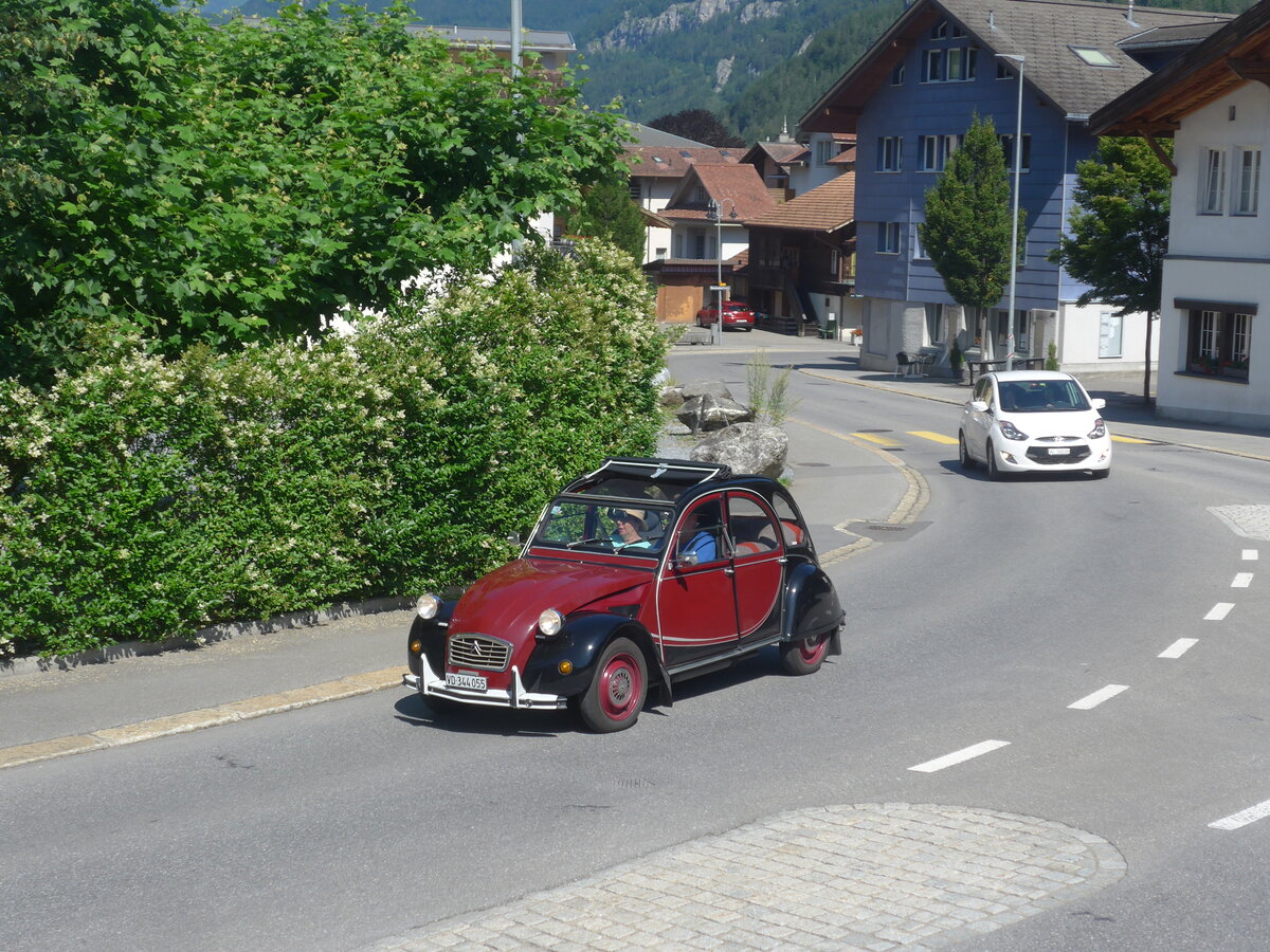 (226'255) - Citro�n - VD 344'055 - am 10. Juli 2021 in Meiringen, Alpbach Parkplatz