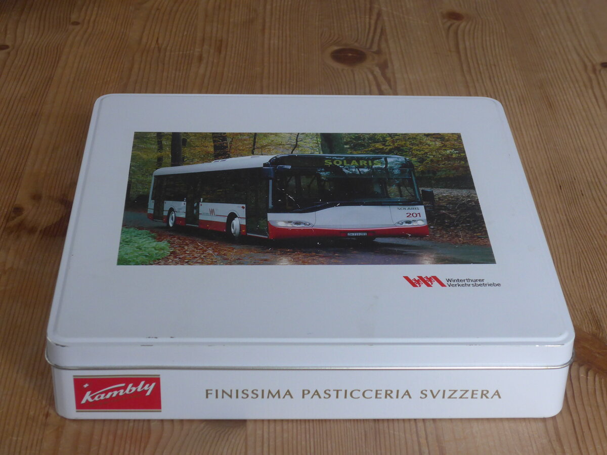 (226'486) - Kambly-Biscuitdose am 16. Juli 2021 in Thun