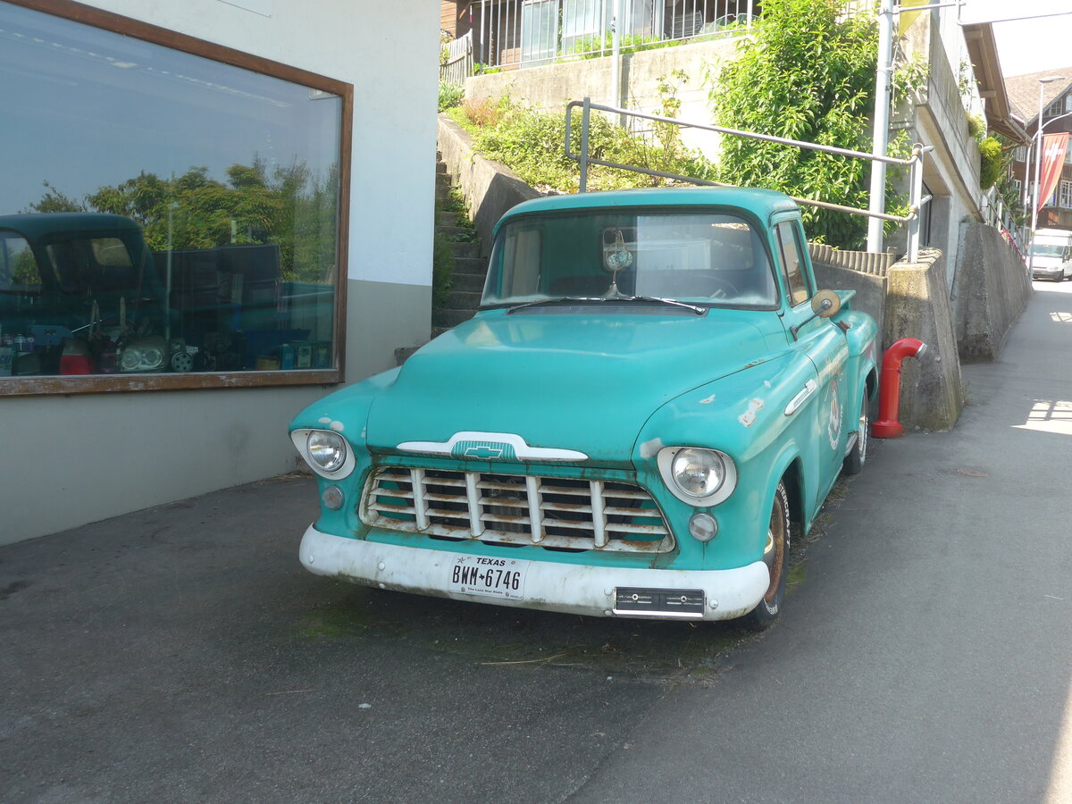 (226'642) - Chevrolet - BWM-6746 - am 21. Juli 2021 in Krattigen