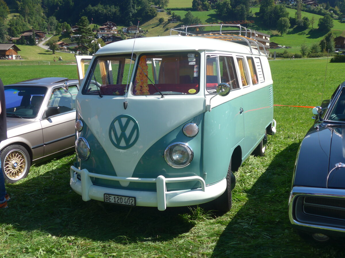 (227'853) - VW-Bus - BE 120'402 - am 5. September 2021 in Reichenbach