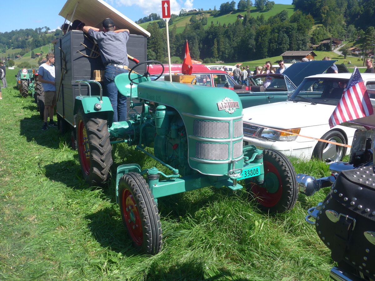 (227'854) - Kramer - BE 33'808 - am 5. September 2021 in Reichenbach