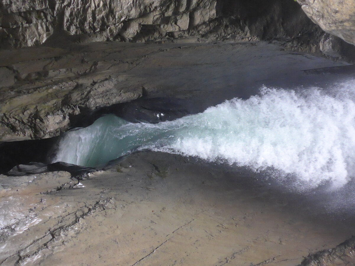 (228'216) - Die Tr�mmelbachf�lle am 20. September 2021 in Tr�mmelbach