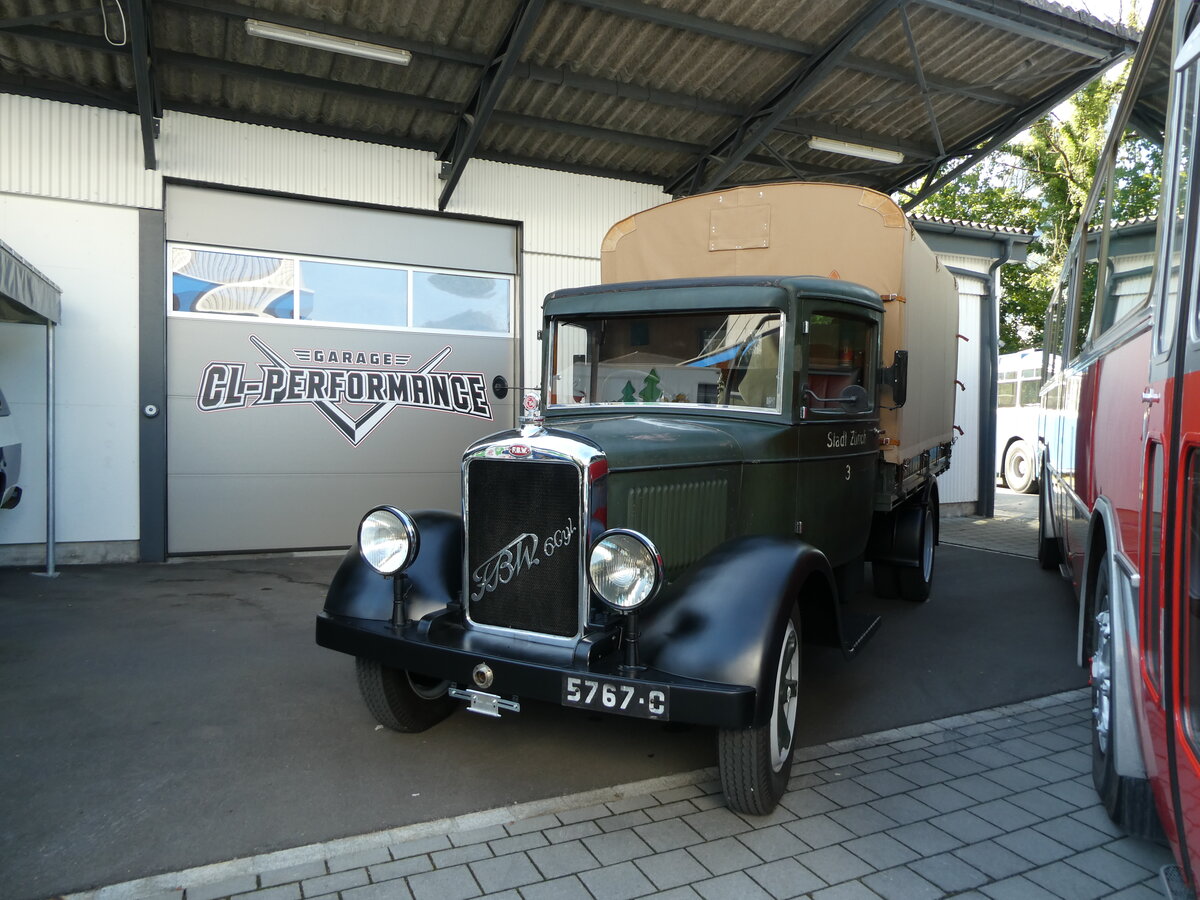 (228'545) - Stadt Z�rich - Nr. 3/5767 C - FBW am 2. Oktober 2021 in N�fels, FBW-Museum