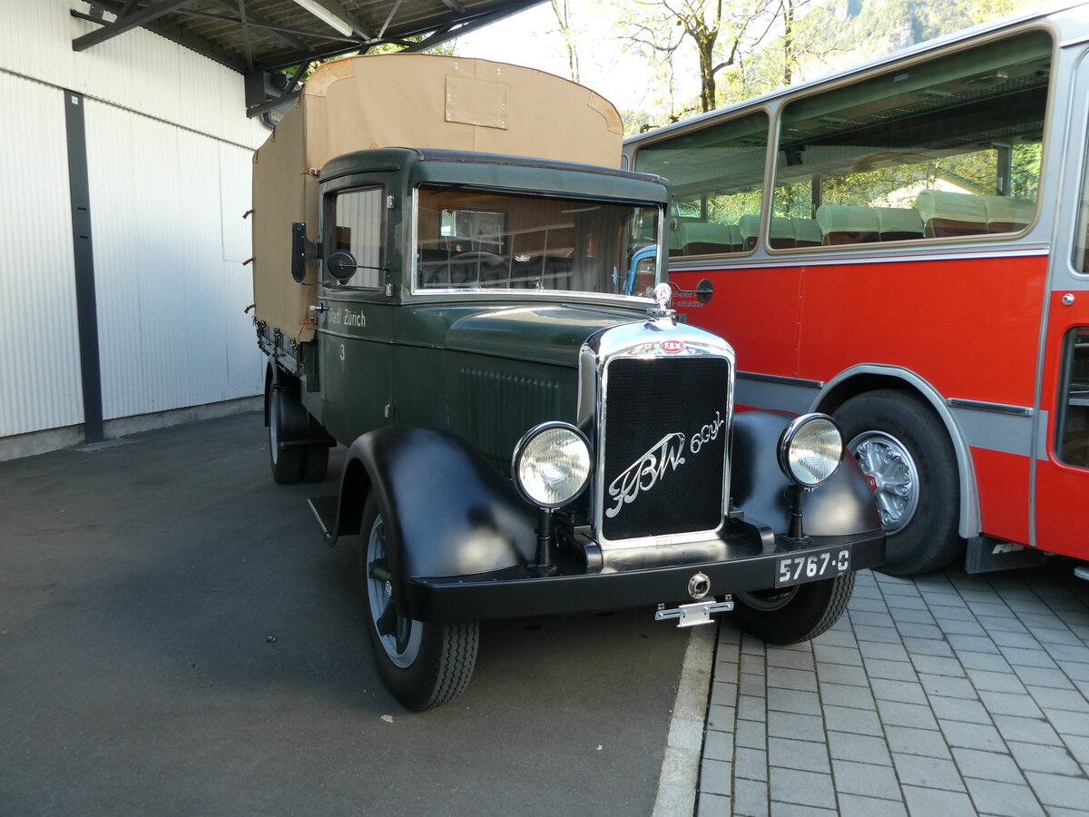(228'546) - Stadt Z�rich - Nr. 3/5767 C - FBW am 2. Oktober 2021 in N�fels, FBW-Museum