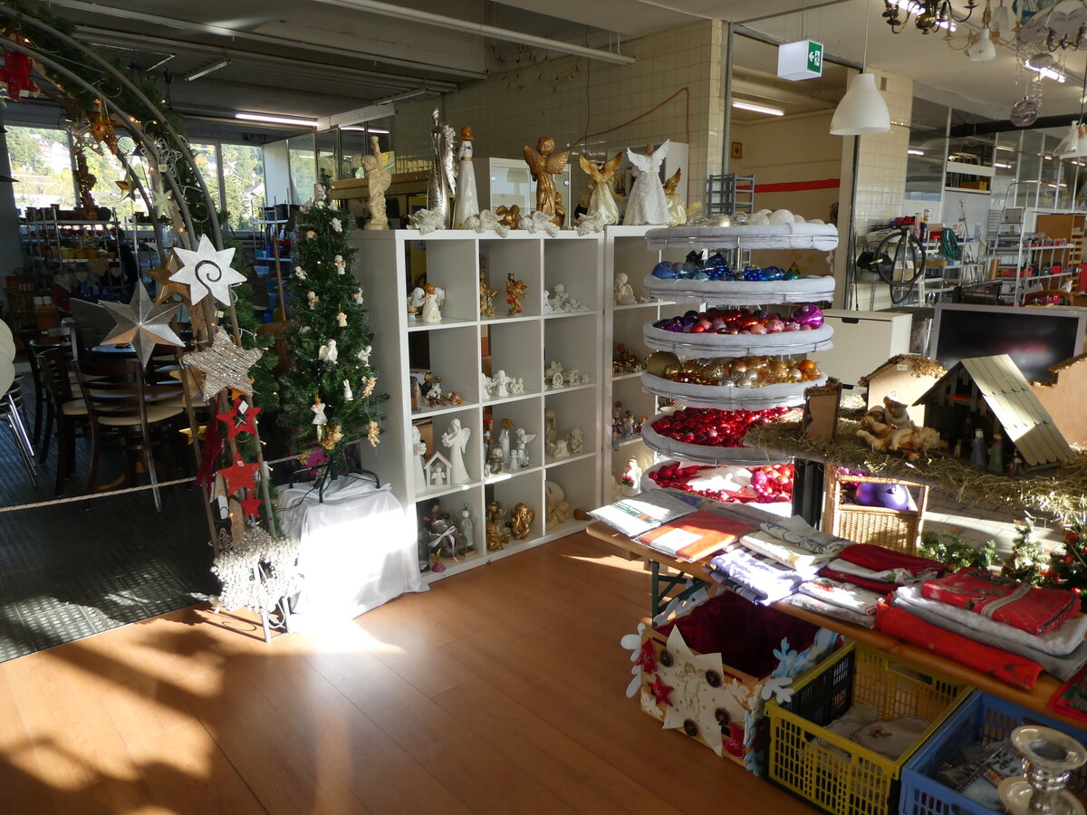 (229'420) - Weihnachtsverkauf 2021 im BrockiShop Thun am 18. Oktober 2021