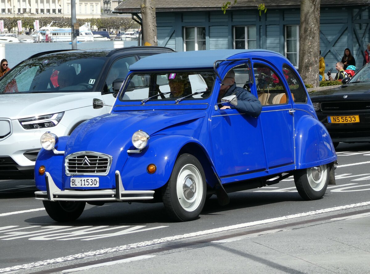 (234'461) - Citro�n - BL 11'530 - am 11. April 2022 beim Bahnhof Luzern