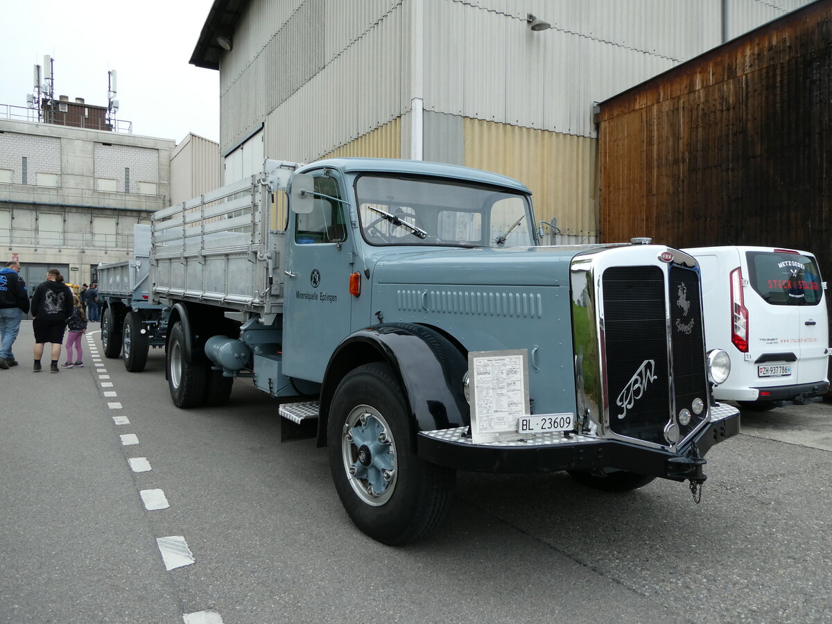 (235'301) - Mineralquelle, Eptingen - BL 23'609 - FBW am 7. Mai 2022 in Attikon, Wegm�ller