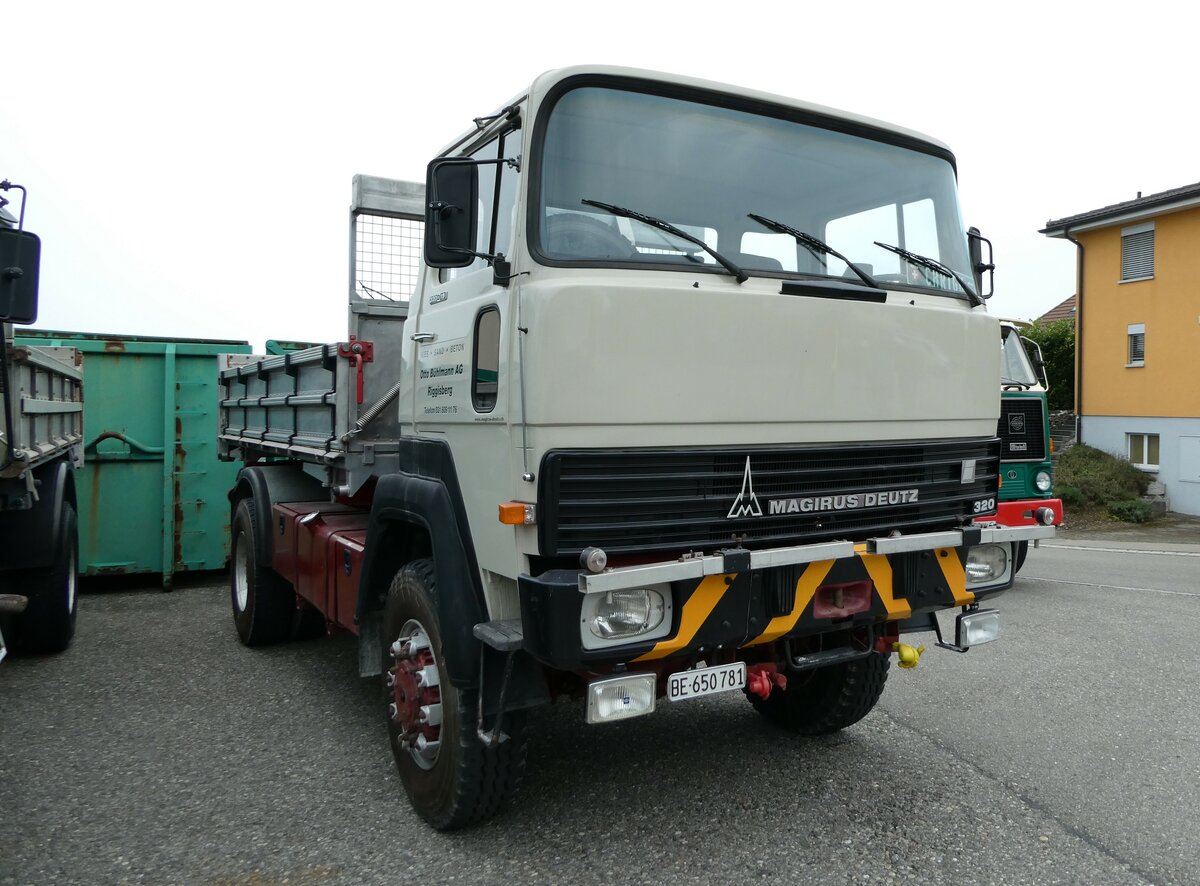 (235'310) - B�hlmann, Riggisberg - BE 650'781 - Magirus-Deutz am 7. Mai 2022 in Attikon, Wegm�ller