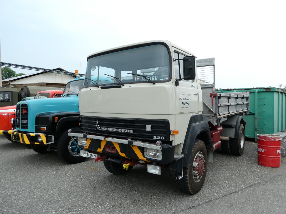 (235'311) - B�hlmann, Riggisberg - BE 650'781 - Magirus-Deutz am 7. Mai 2022 in Attikon, Wegm�ller