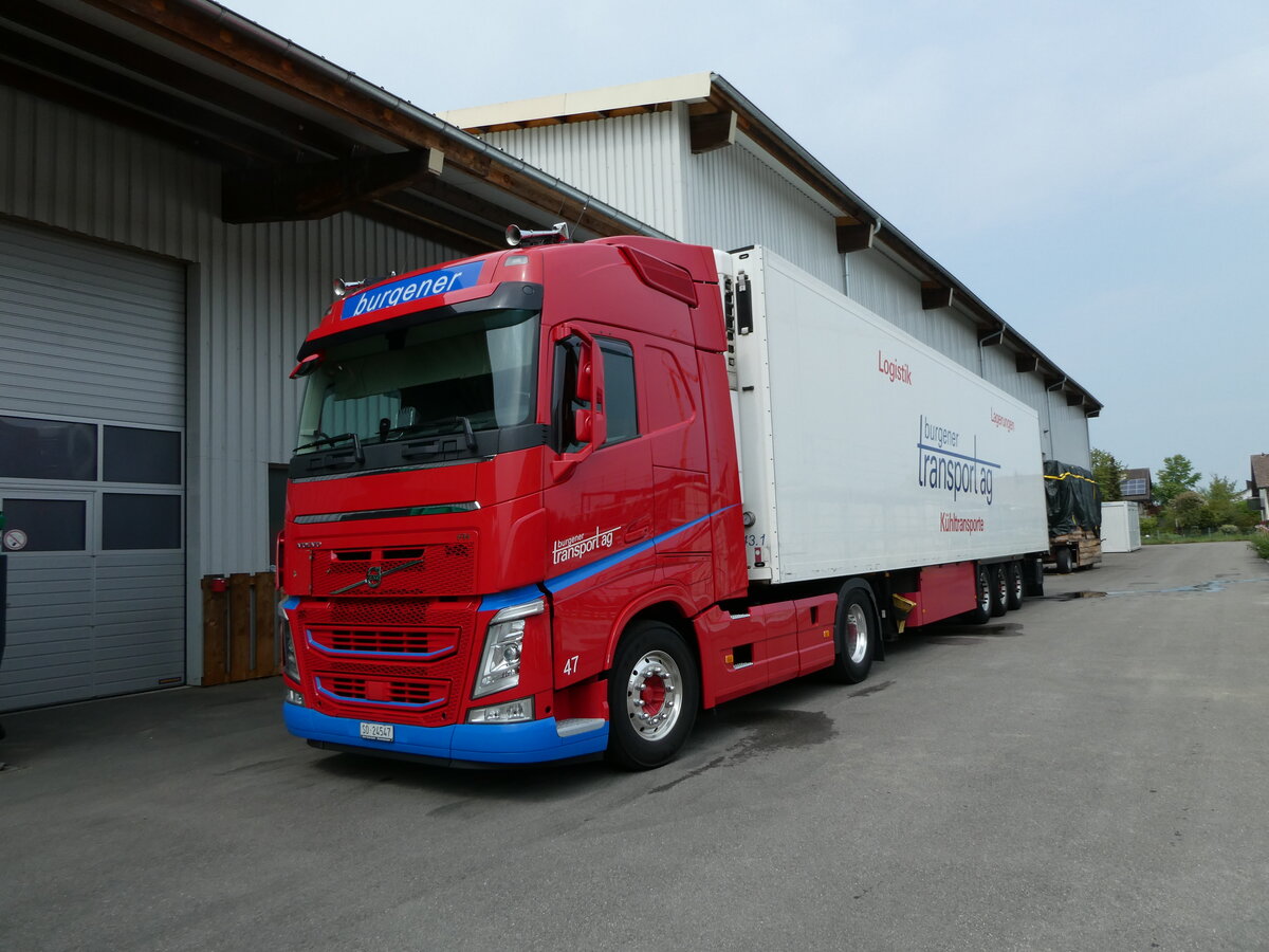 (235'325) - Burgener, Grenchen - Nr. 47/SO 24'547 - Volvo am 7. Mai 2022 in Attikon, Wegm�ller