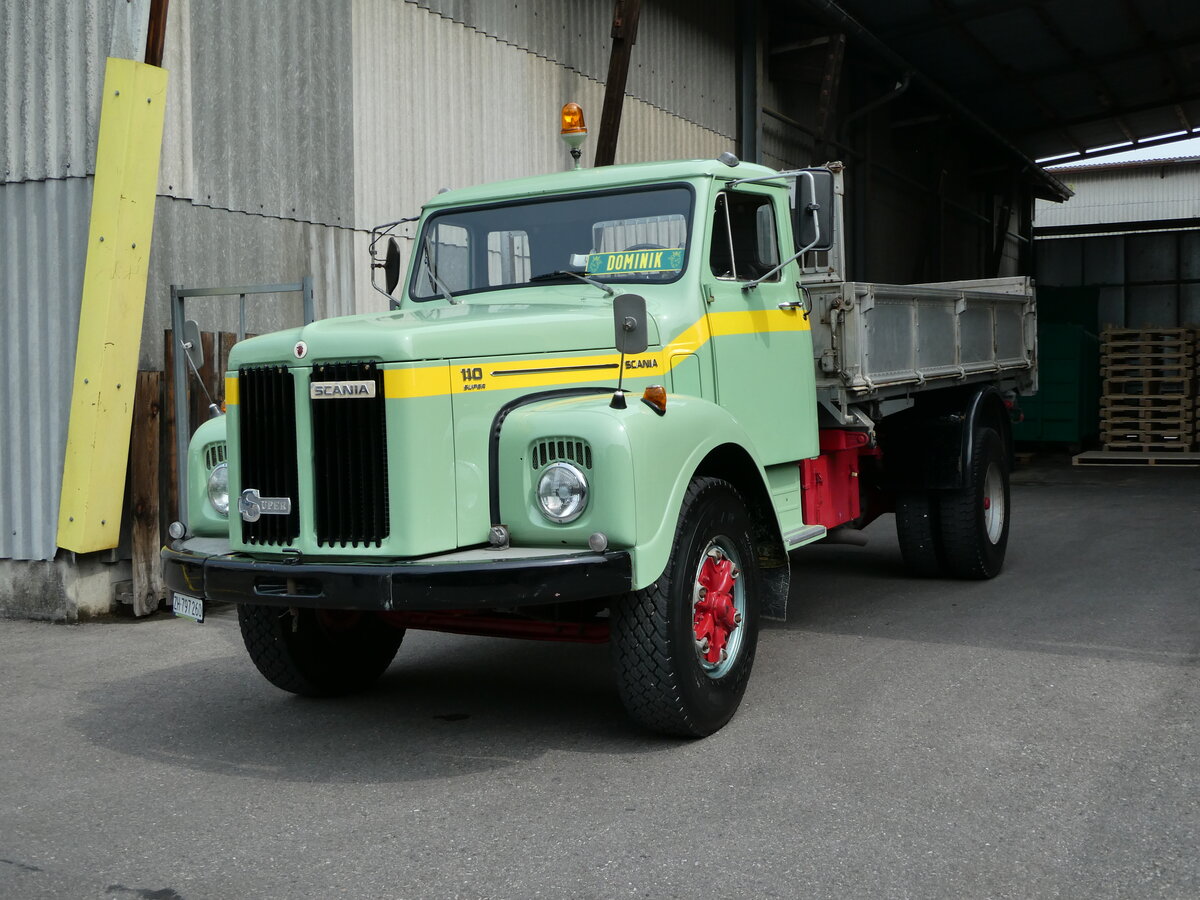 (235'339) - Scania - ZH 797'260 - am 7. Mai 2022 in Attikon, Wegm�ller