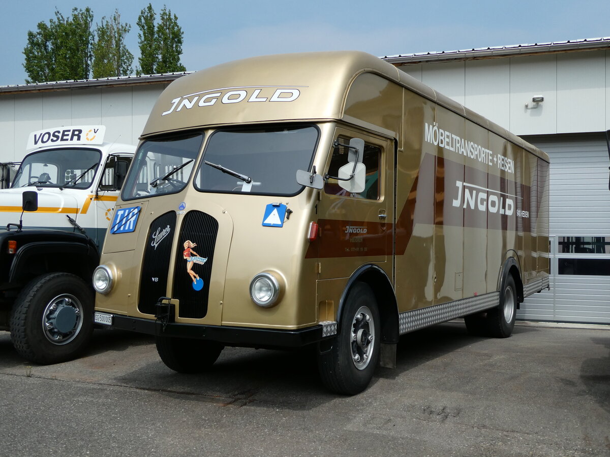 (235'370) - Ingold, Heiden - Nr. 1/SG 500'005 - Saurer am 7. Mai 2022 in Attikon, Wegm�ller