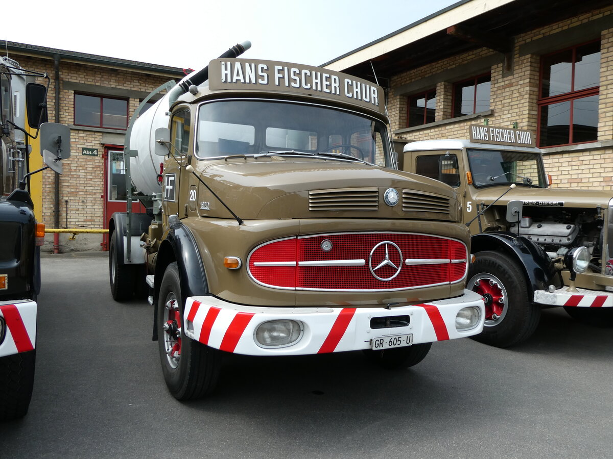 (235'381) - Fischer, Chur - Nr. 20/GR 605 U - Mercedes am 7. Mai 2022 in Attikon, Wegm�ller