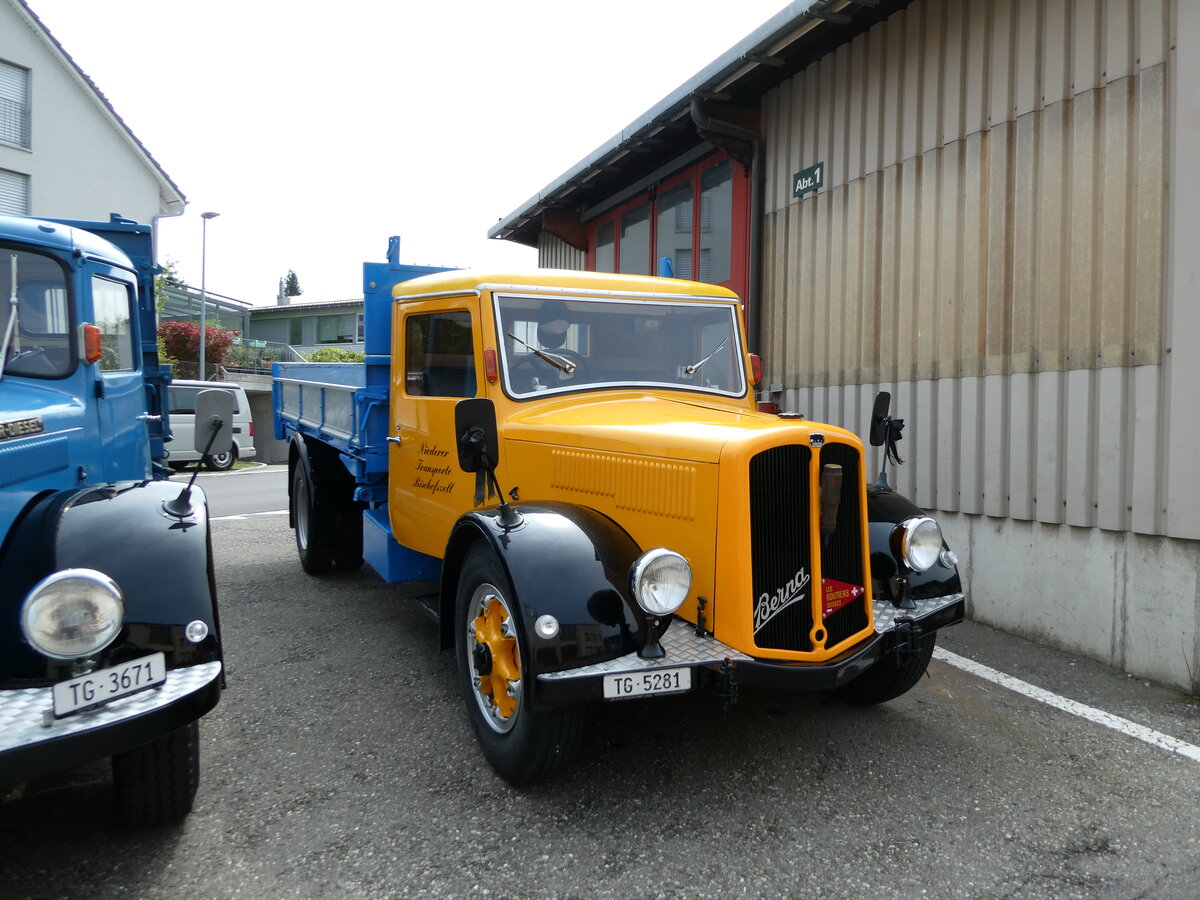 (235'383) - Niederer, Bischofszell - TG 5281 - Berna am 7. Mai 2022 in Attion, Wegm�ller