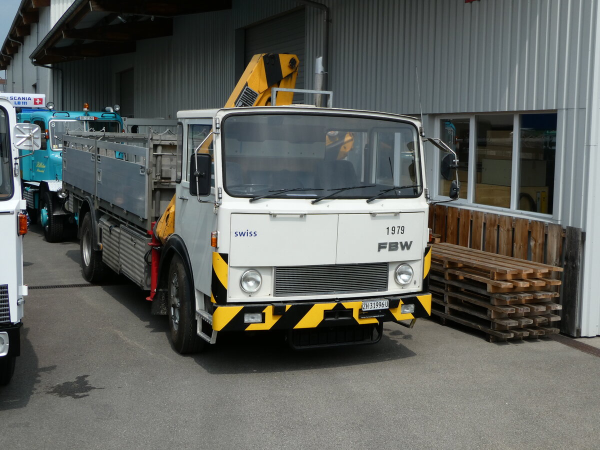 (235'391) - FBW - ZH 31'996 U - am 7. Mai 2022 in Attikon, Wegm�ller