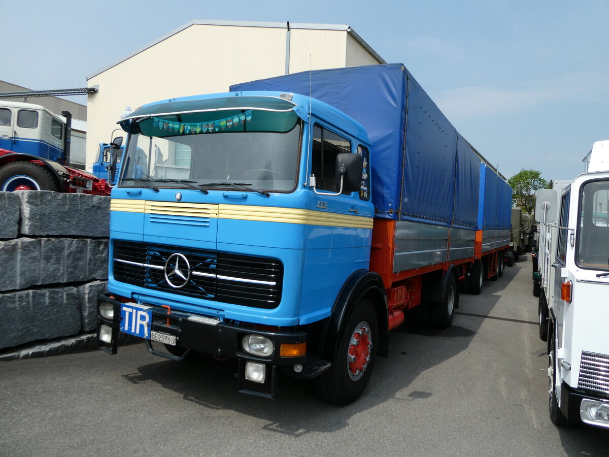 (235'392) - Mercedes - BE 2073 U - am 7. Mai 2022 in Attikon, Wegm�ller