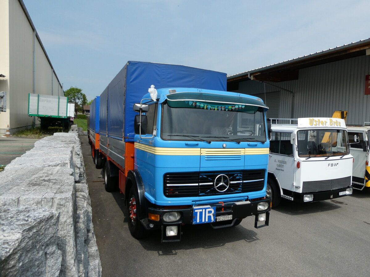 (235'393) - Mercedes - BE 2073 U - am 7. Mai 2022 in Attikon, Wegm�ller