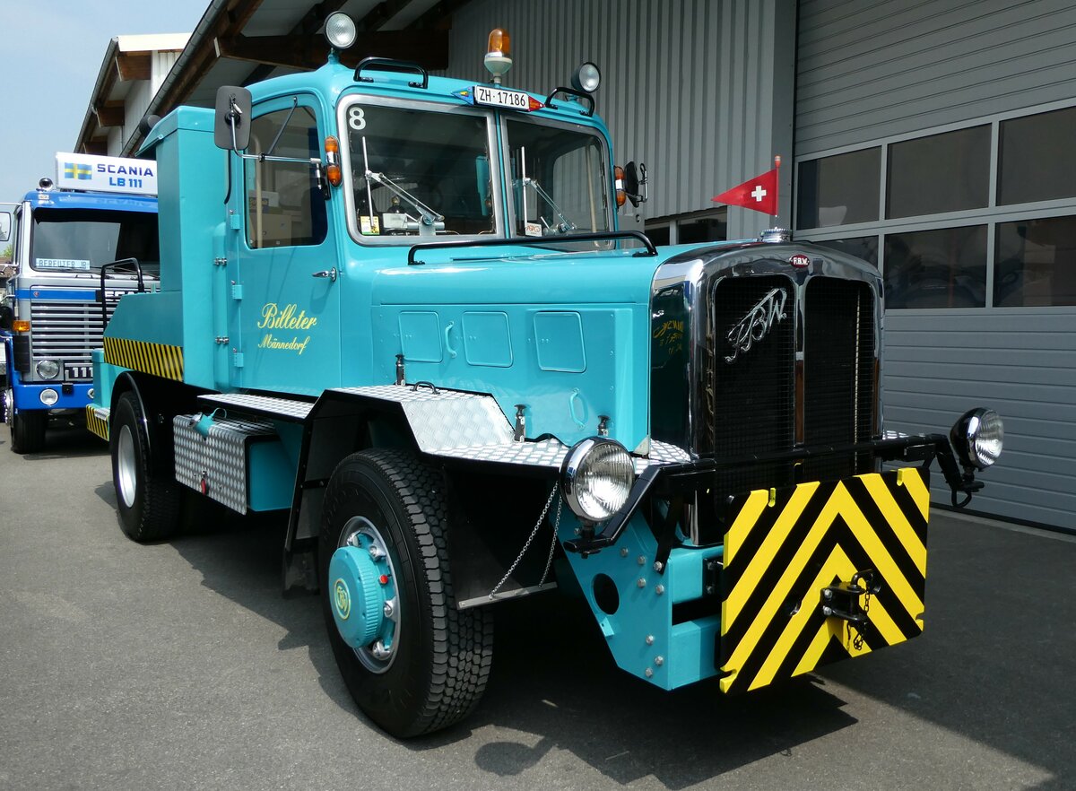 (235'395) - Biletter, M�nnedorf - Nr. 8/ZH 17'186 - FBW am 7. Mai 2022 in Attikon, Wegm�ller