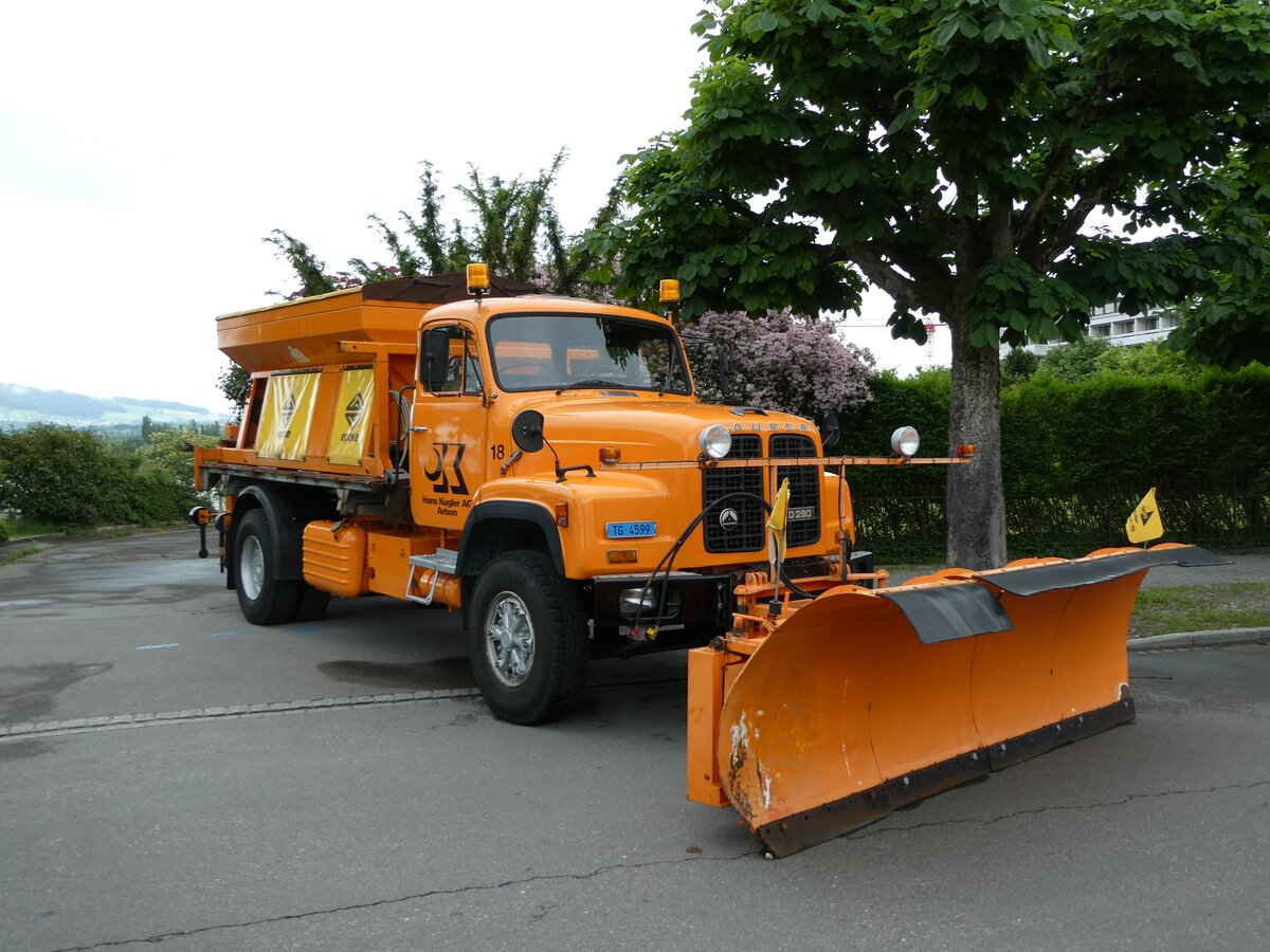 (235'768) - Kugler, Arbon - Nr. 18/TG 4599 - Saurer am 21. Mai 2022 in Arbon, Arbon Classics