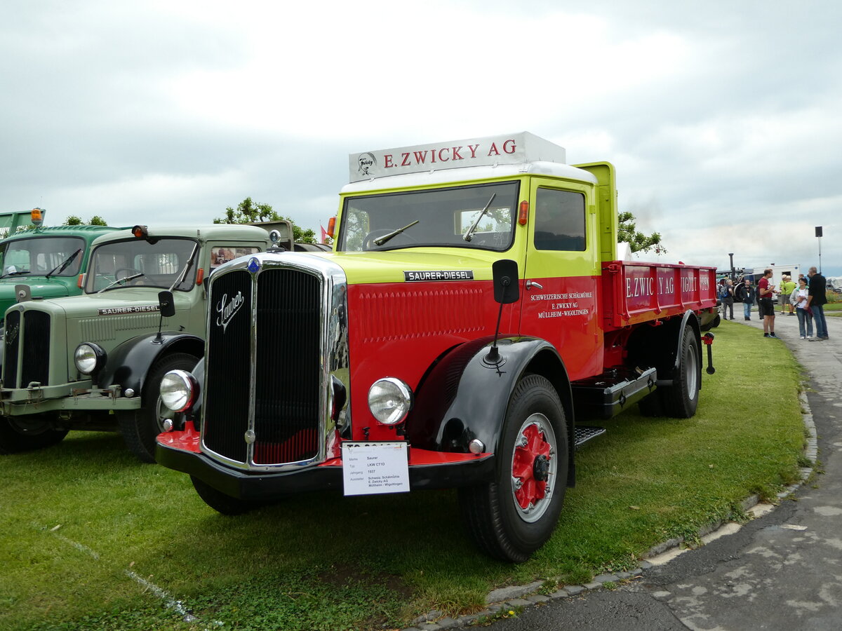 (235'776) - Zwicky, M�llheim - Saurer am 21. Mai 2022 in Arbon, Arbon Classics