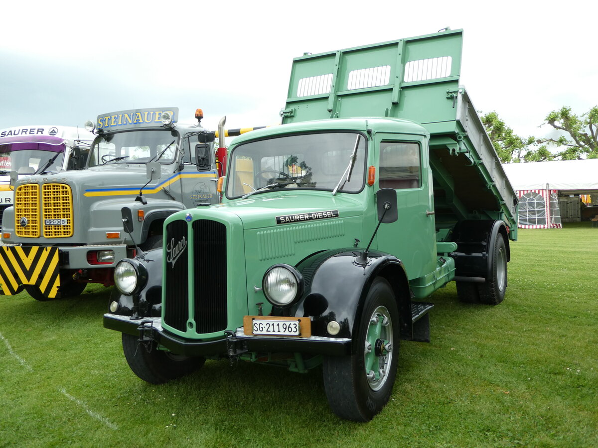(235'779) - Saurer - SG 211'963 - am 21. Mai 2022 in Arbon, Arbon Classics