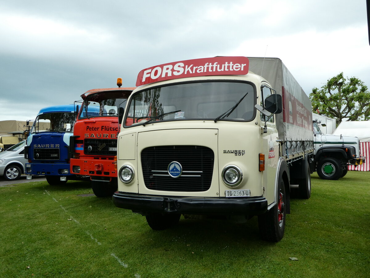 (235'782) - Fors, Weinfelden - TG 2363 U - Saurer am 21. Mai 2022 in Arbon, Arbon Classics