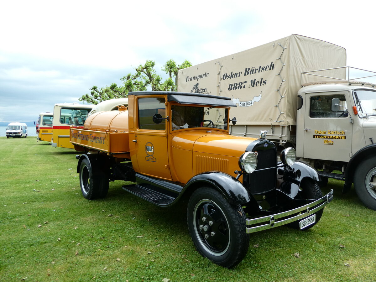 (235'801) - Gulf Company - Nr. 12'015/SG 2568 - Ford am 21. Mai 2022 in Arbon, Arbon Classics