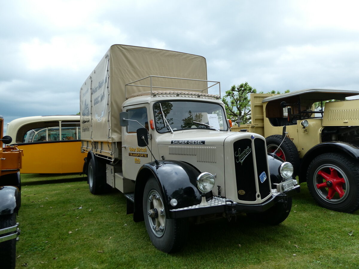 (235'802) - B�rtsch, Mels - SG 388'008 - Saurer am 21. Mai 2022 in Arbon, Arbon Classics