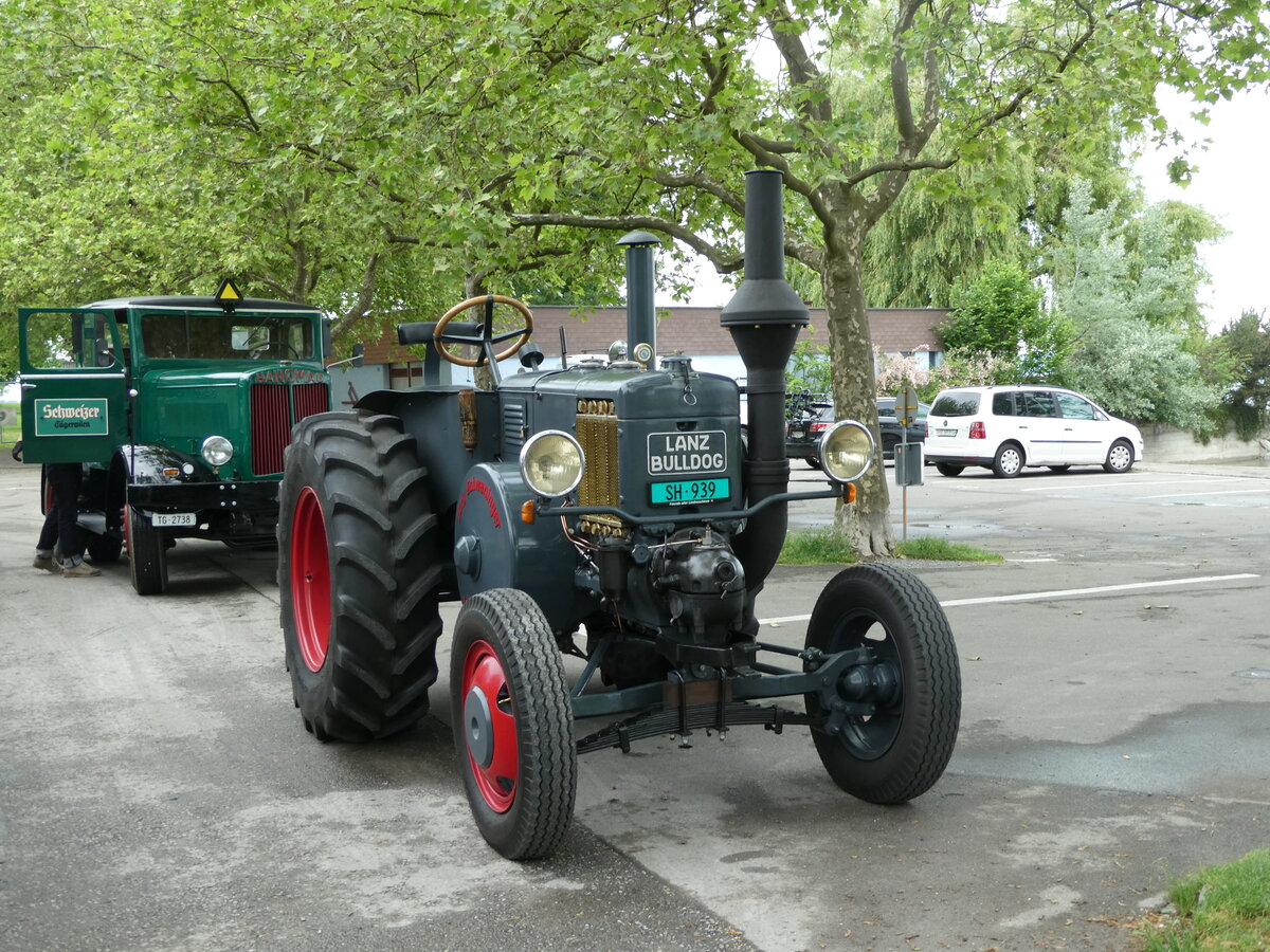 (235'839) - Lanz Bulldog - SH 939 - am 21. Mai 2022 in Arbon, Arbon Classics