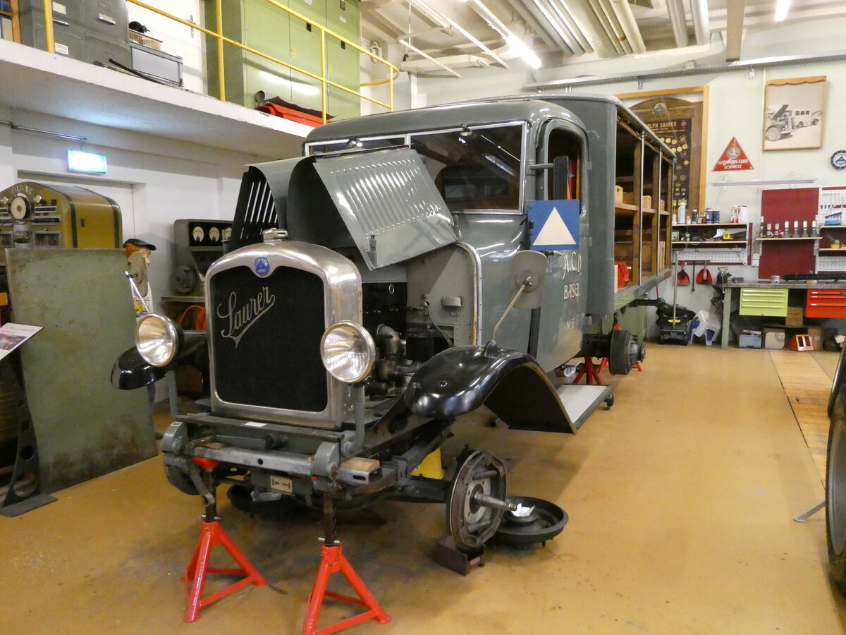 (235'857) - A.C.C., Basel - Nr. 57 - Saurer am 21. Mai 2022 in Arbon, Saurer-Museum