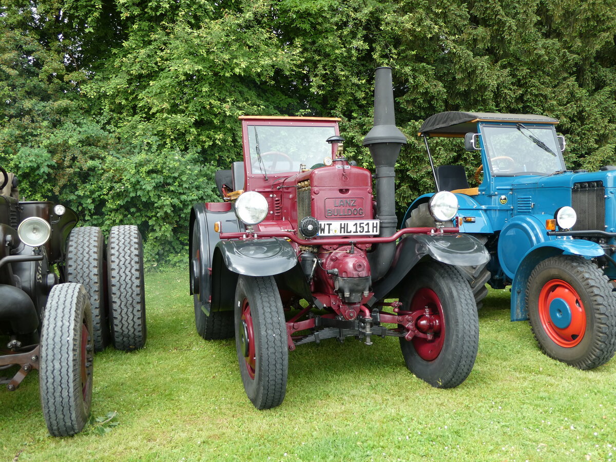 (235'871) - Lanz Bulldog - WT-HL 151H - am 21. Mai 2022 in Arbon, Arbon Classics