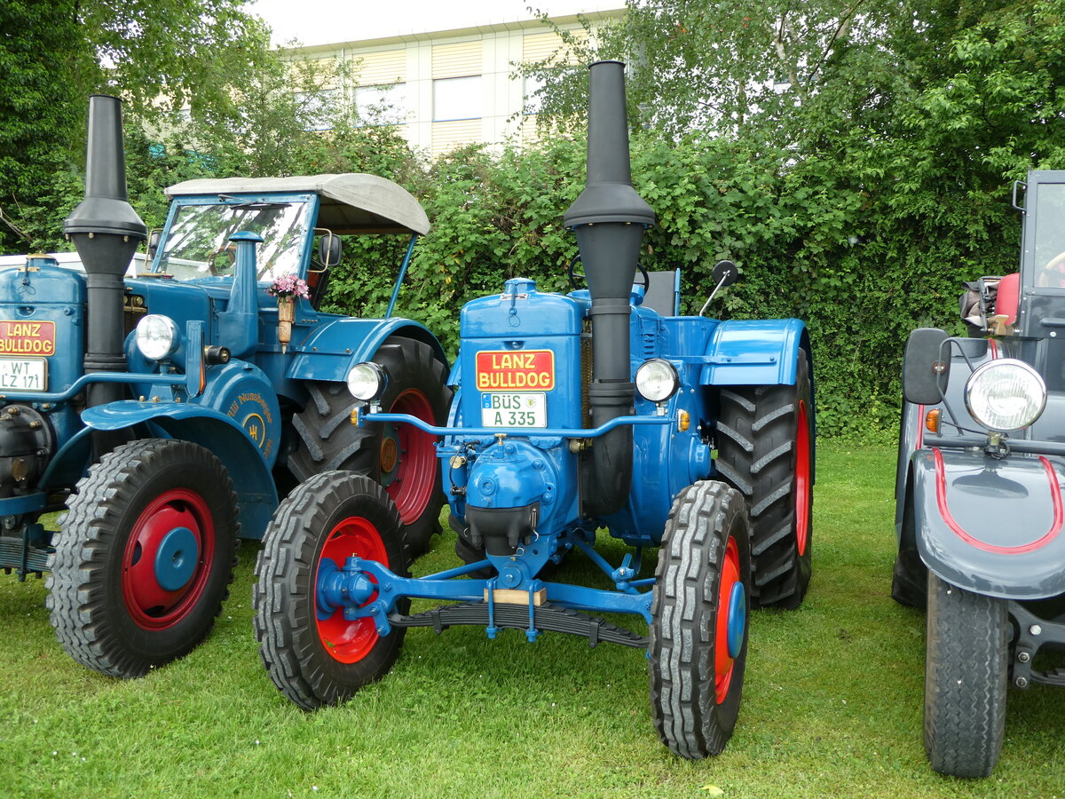 (235'872) - Lanz Bulldog - B�S-A 335 - am 21. Mai 2022 in Arbon, Arbon Classics